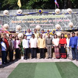 พิธีเปิดประเพณีงานอนุรักษ์วัฒนธรรมตักบาตรเทโว วัดเกาะวารี