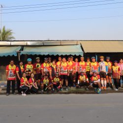 กิจกรรมปั่นจักรยานเยี่ยมผู้ป่วยติดบ้านติดเตียง