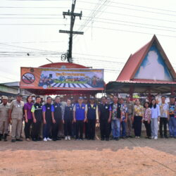 พิธีเปิดโครงการป้องกันและลดอุบัติเหตุทางถนนในช่วงเทศกาลสงกรานต์ พ.ศ. 2567