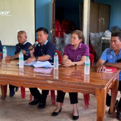 ประชาคมหมู่บ้าน เพื่อรับฟังความคิดเห็นของประชาชนในเรื่องการจัดหาที่ดินเพื่อจัดทำศูนย์บริหารจัดการขยะมูลฝอย