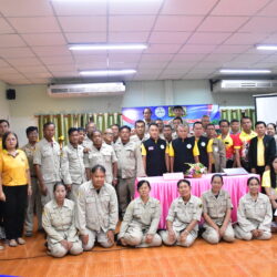 โครงการฝึกอบรมเพิ่มประสิทธิภาพสมาชิกอาสาสมัครป้องกันภัยฝ่ายพลเรือน (อปพร.) สังกัด อบต.พญาแมน ประจำปี 2567