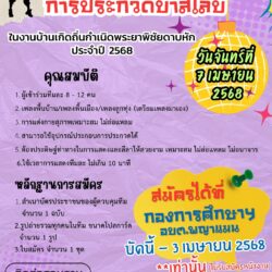 ขอเชิญชวนผู้ที่รักในการเต้น  เข้าร่วมประกวด “บาสโลบ”