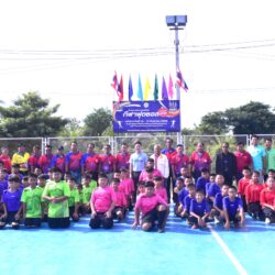 พิธีเปิดโครงการจัดการแข่งขันกีฬาฟุตซอล ประจำปี 2568 (ประเภท รุ่นอายุไม่เกิน 12 ปี และรุ่นอายุไม่เกิน 20 ปี)