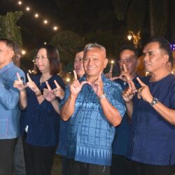 ร่วมพิธีเปิดงานประเพณีทำบุญกองข้าวเปลือกและหุ่นฟางเมืองพิชัย ประจำปี 2568